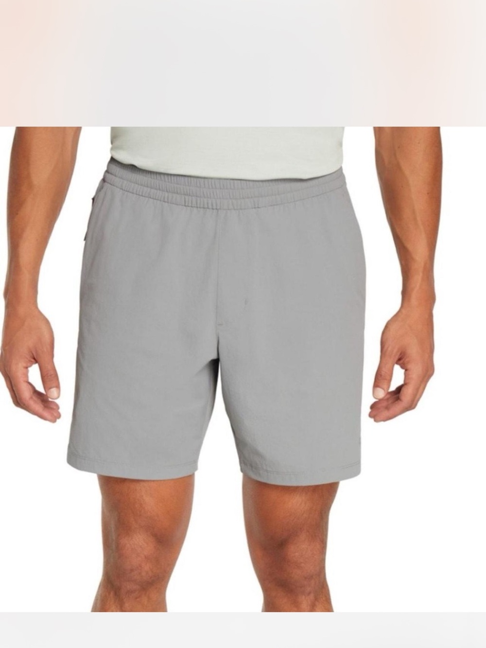 GAP Men's XXL  Light Gray Athletic Shorts- NWT